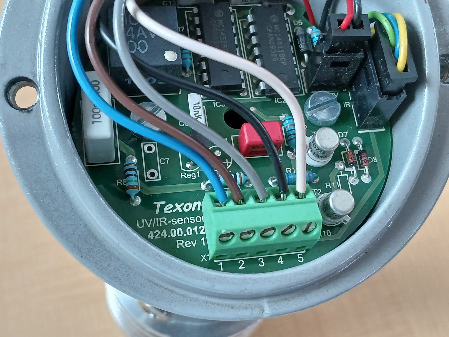 TEXON 424.00.012 UV/IR SENSOR REV.1