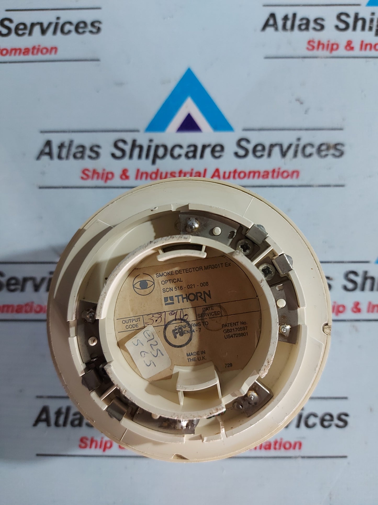 THORN MR301TEx OPTICAL SMOKE DETECTOR SCN 516-021-008