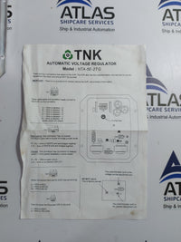 TNK NTA-5E-2TG AUTOMATIC VOLTAGE REGULATOR