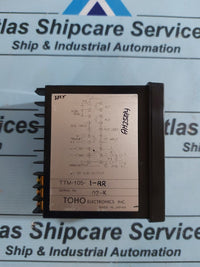 TOHO TTM-105-1-RR TEMPERATURE CONTROLLER