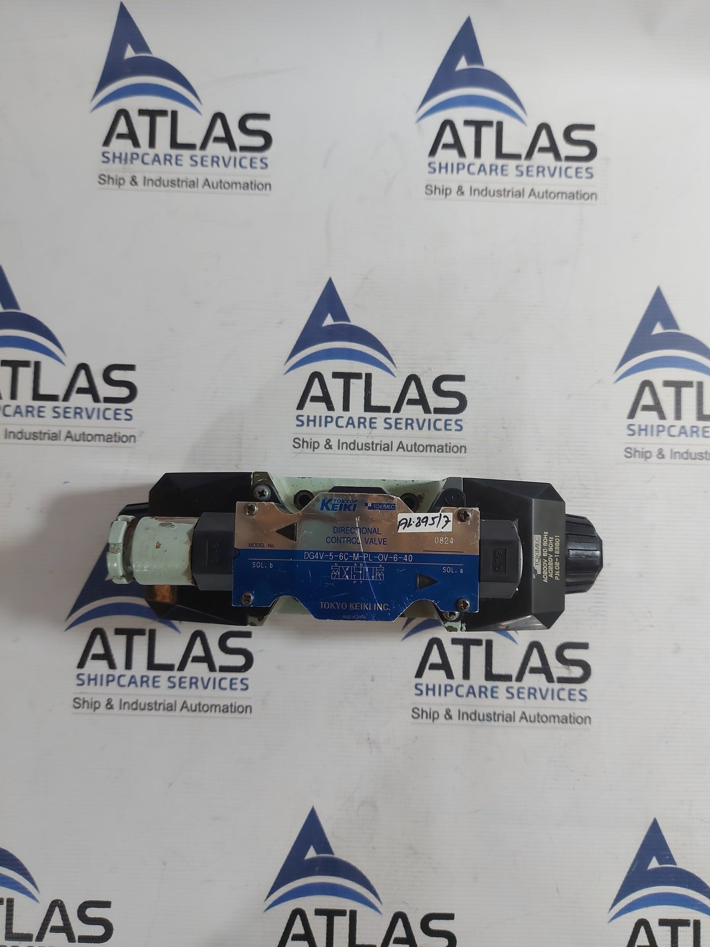 TOKYO KEIKI DG4V-5-6C-M-PL-OV-6-40 DIRECTIONAL CONTROL VALVE