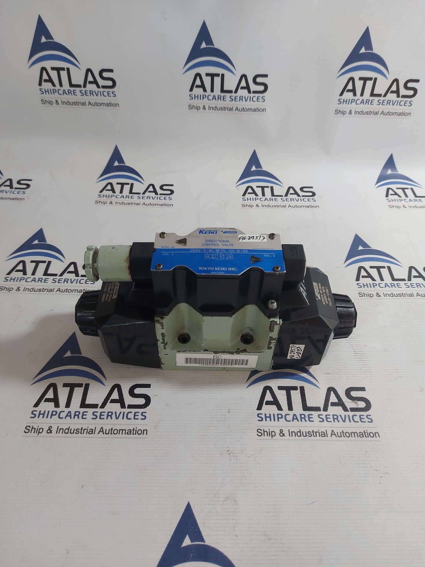 TOKYO KEIKI DG4V-5-6C-M-PL-OV-6-40 DIRECTIONAL CONTROL VALVE