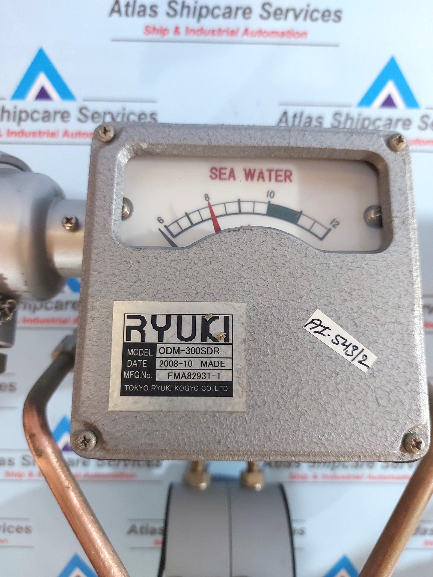 TOKYO RYUKI KOGYO ODM-300SDR FLOW METER SEA WATER