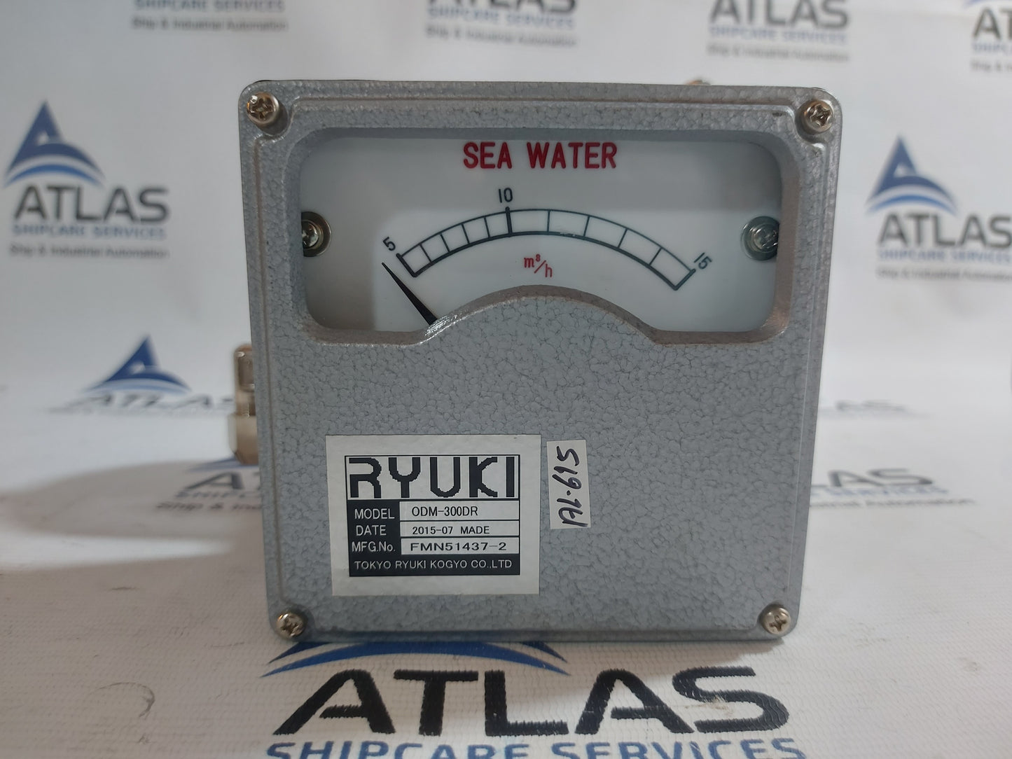 TOKYO RYUKI ODM-300DR FLOW METER 5-15 m3/h