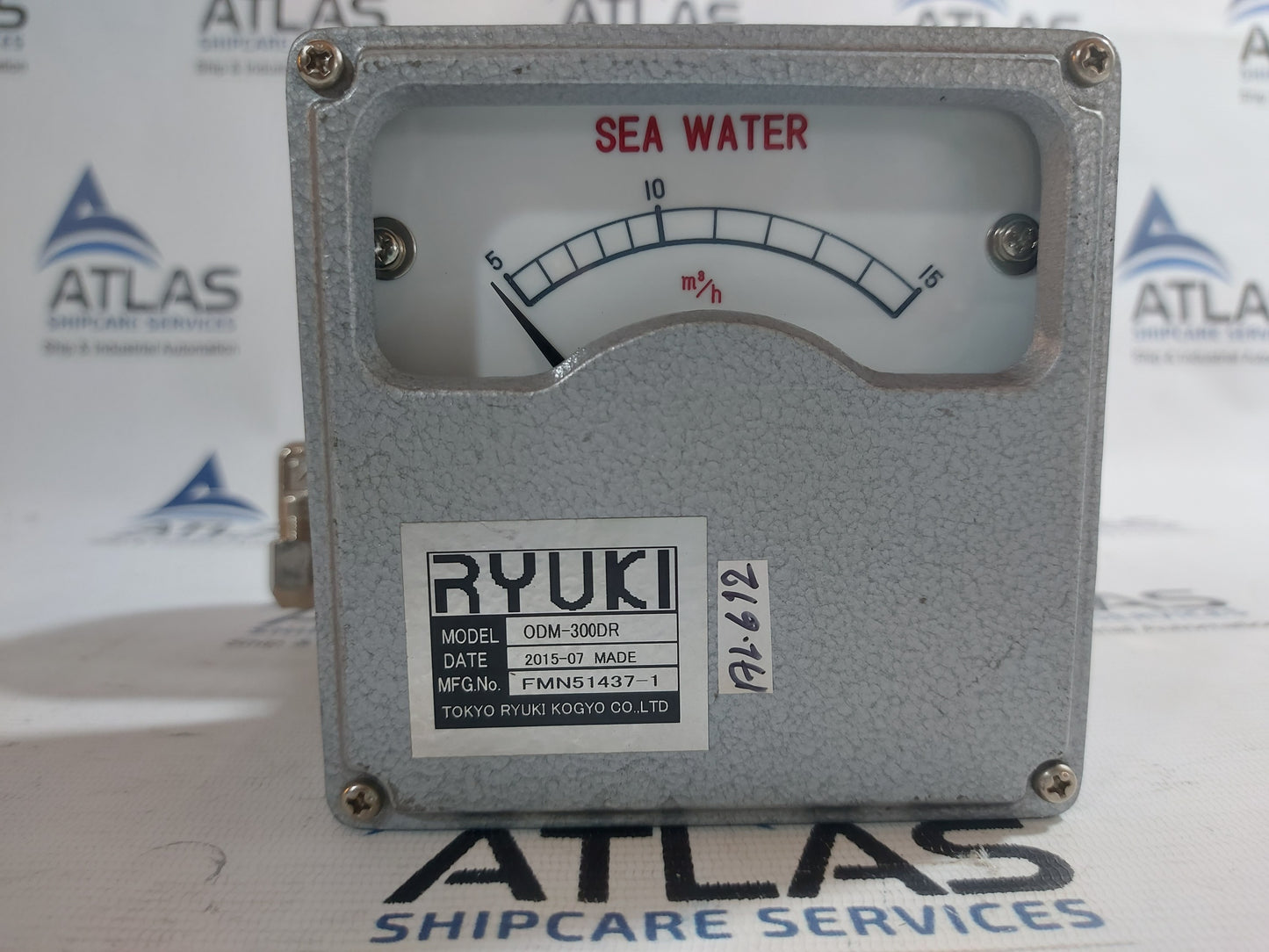 TOKYO RYUKI ODM-300DR FLOW METER 5-15 m3/h