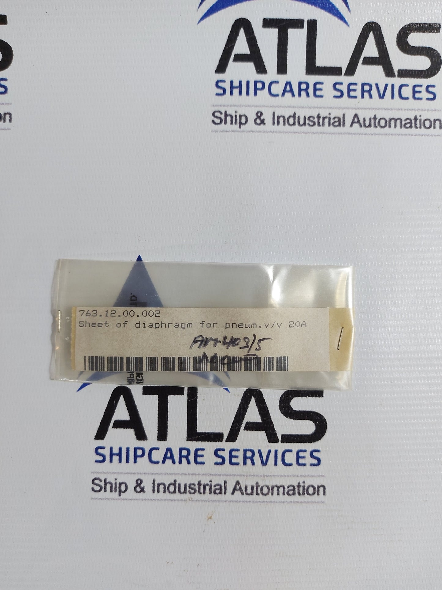 TOYO 763.012.00.002 SHEET PF DIAPHRAGM FOR PENULMATIC VALVE