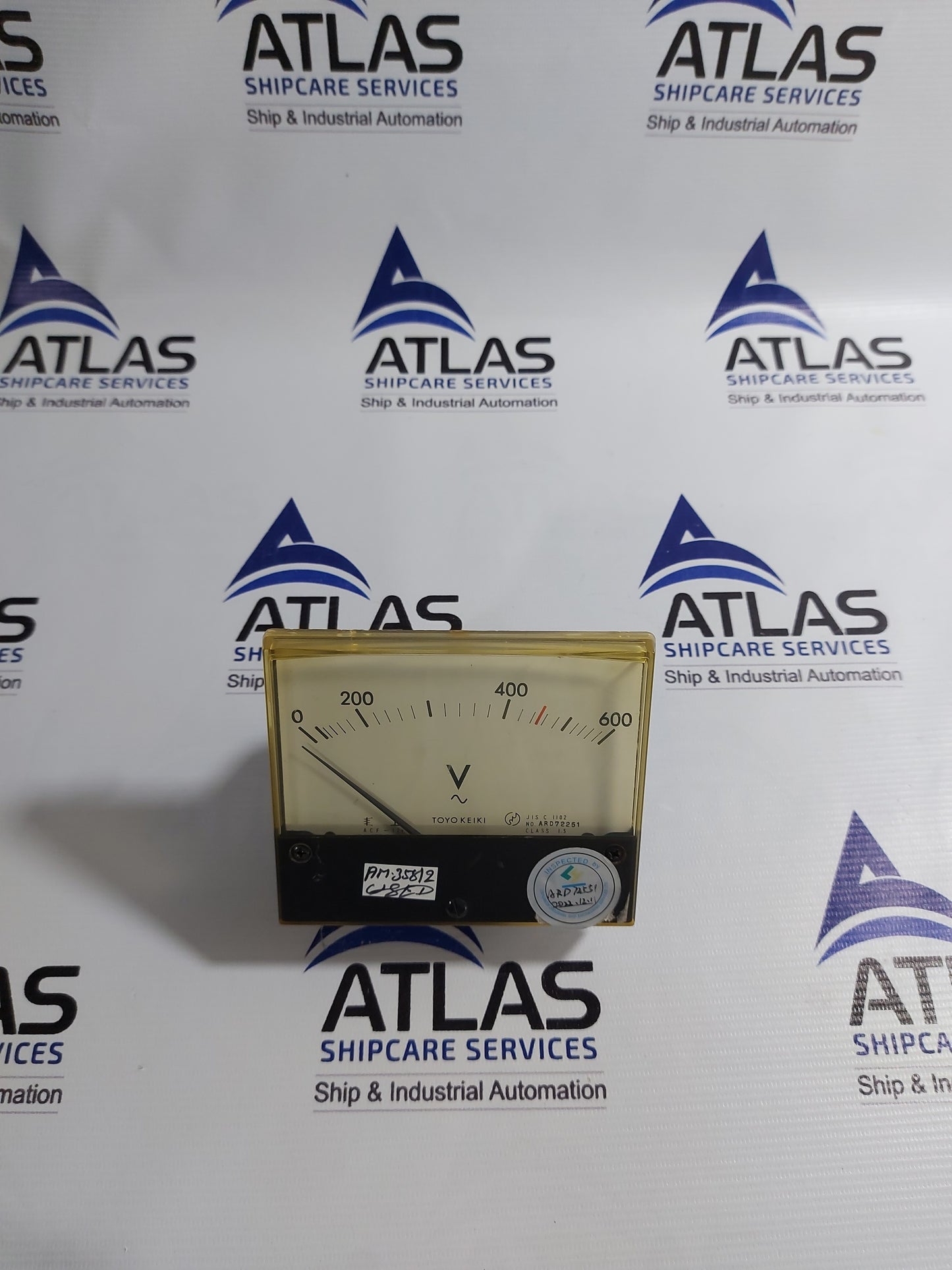 TOYO KEIKI ACF-12N VOLTMETER PT 460/115V
