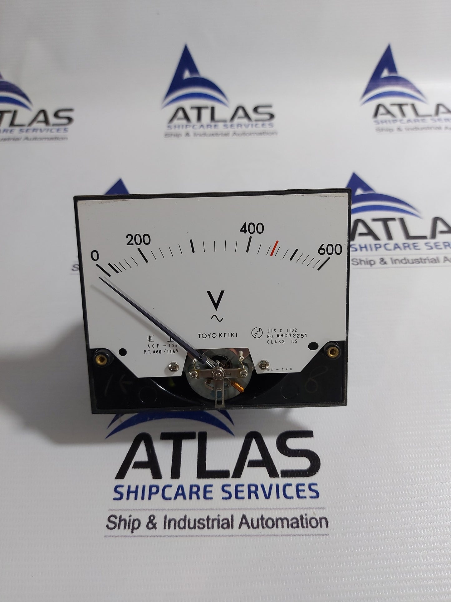 TOYO KEIKI ACF-12N VOLTMETER PT 460/115V