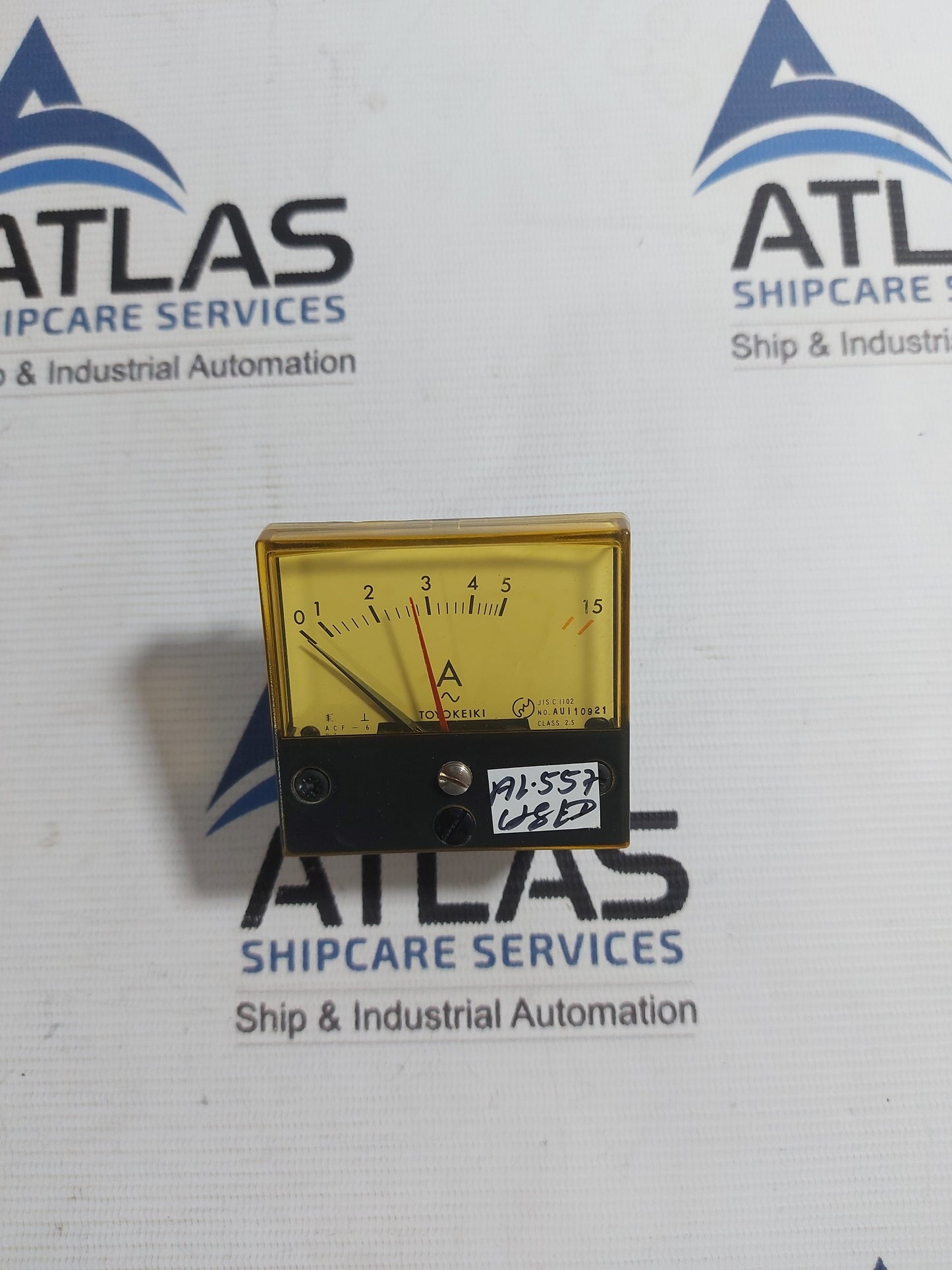 TOYOKEIKI ACF-6 AMPERE METER 0-15A