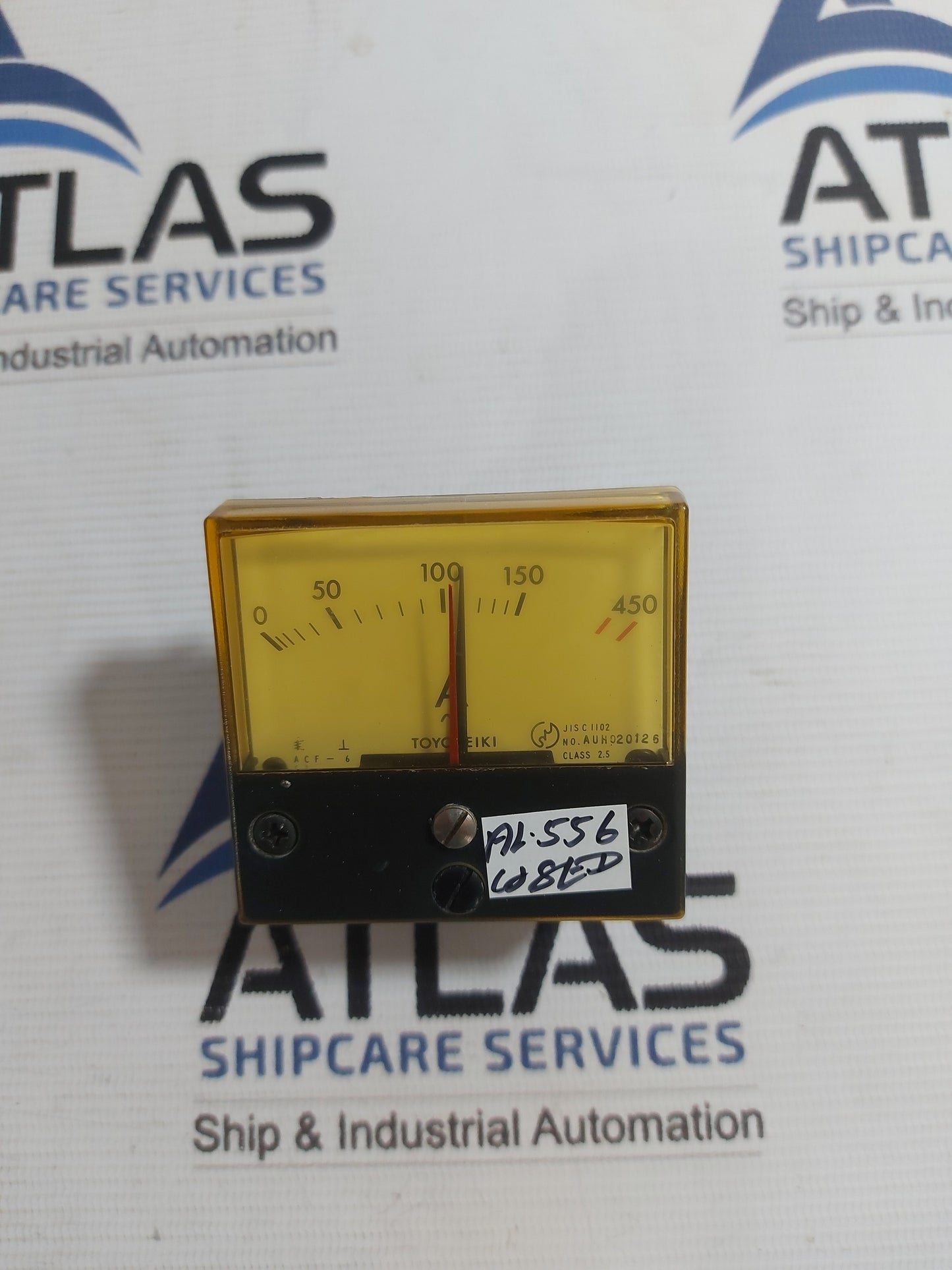 TOYOKEIKI ACF-6 AMPERE METER 0-450A