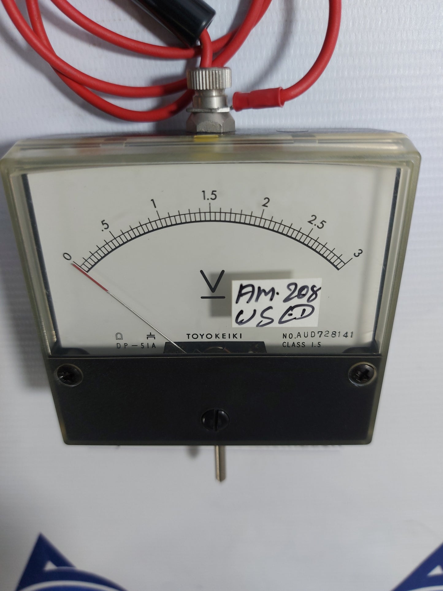 TOYO KEIKI DP-5IA VOLT METER VOLTS:0-3 V