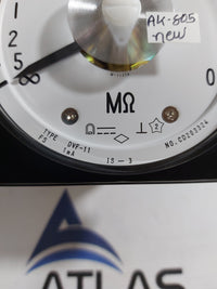 TOYO KEIKI DVF-11 METER 0-5 MΩ