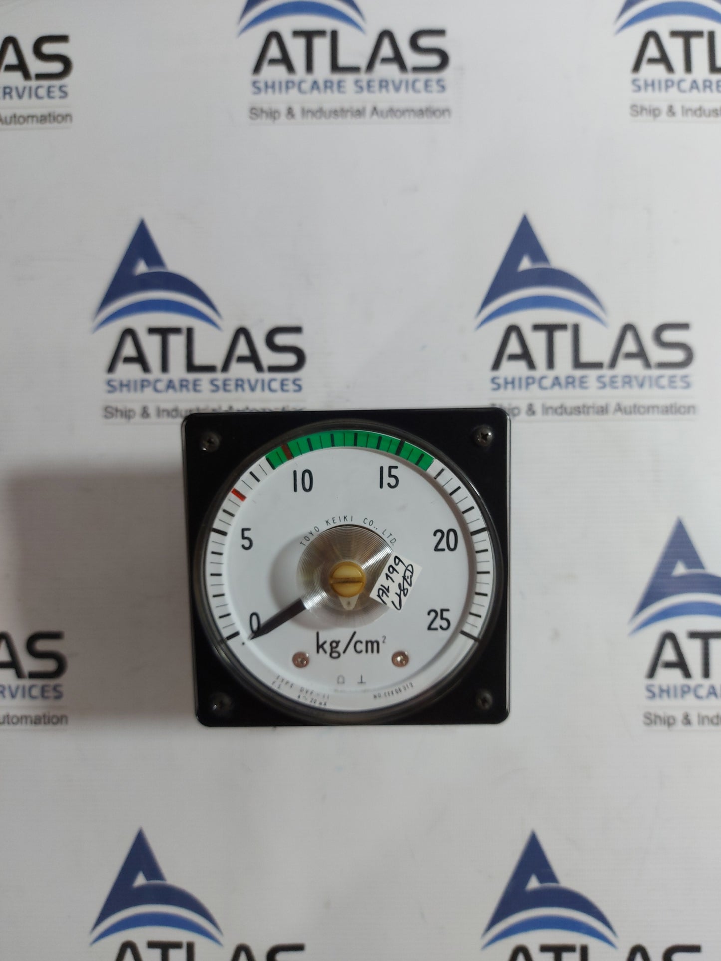 TOYO KEIKI DVF-11 PRESSURE INDICATOR 0-25 Kg/cm2