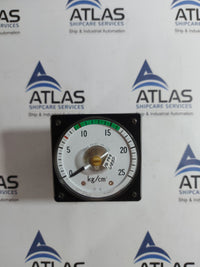 TOYO KEIKI DVF-11 PRESSURE INDICATOR 0-25 Kg/cm2