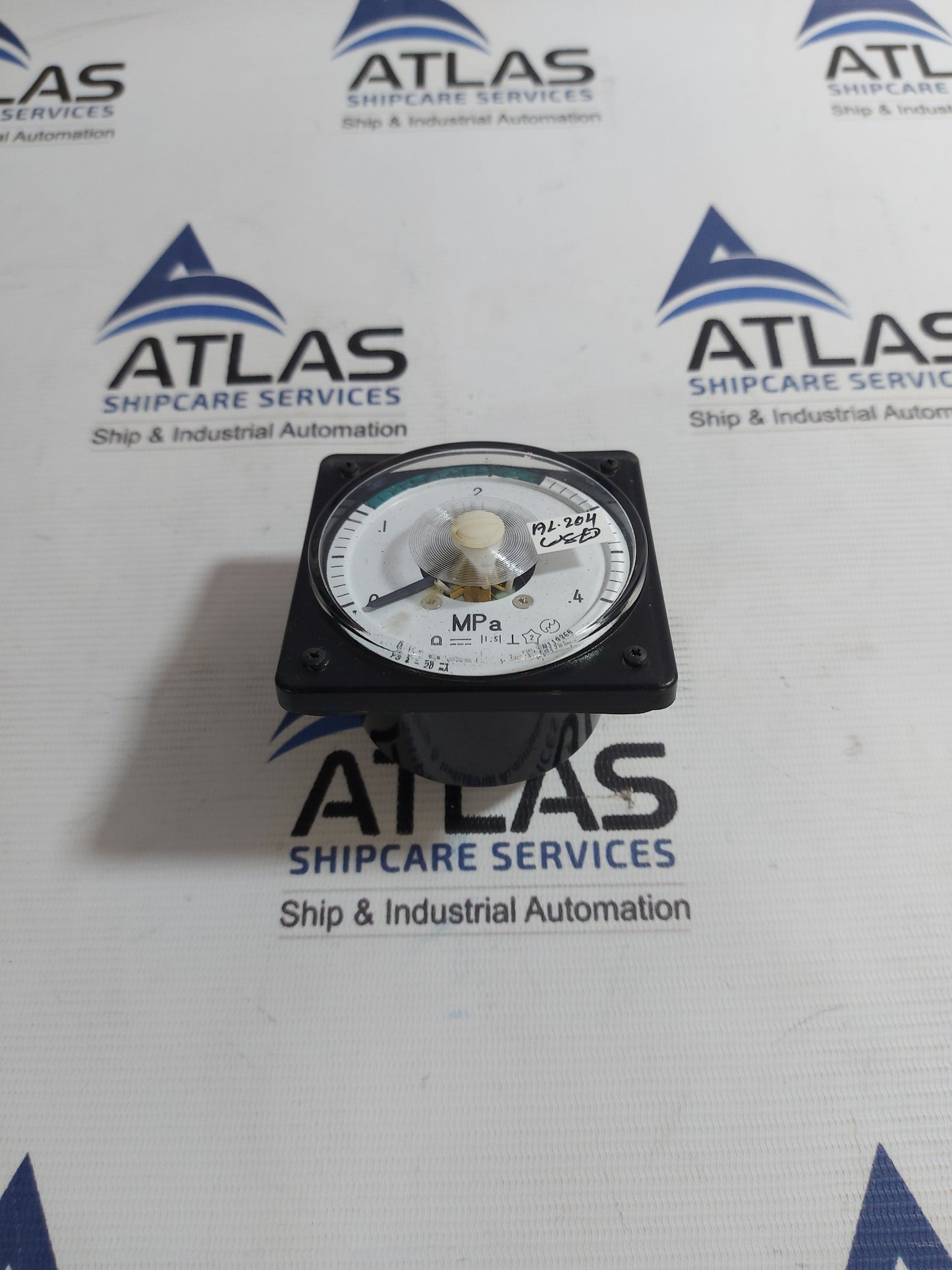 TOYO KEIKI DVF-8 PANEL METER GAUGE 0-.4 MPa