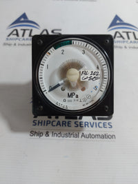 TOYO KEIKI DVF-8 PANEL METER GAUGE 0-5 MPa