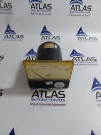 TOYO KEIKI ECF-12N KILOWATT METER 60-0-600 Kw
