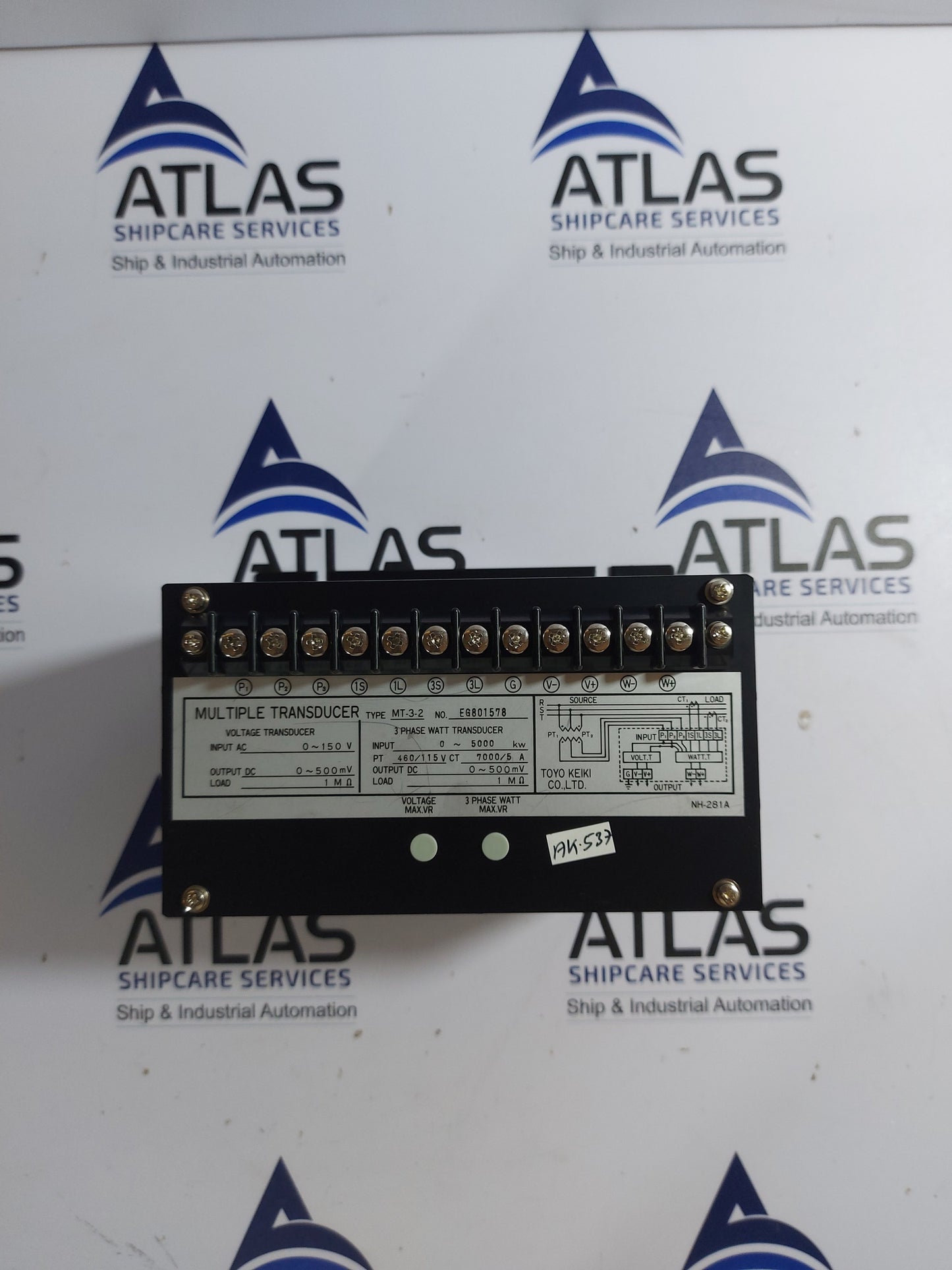 TOYO KEIKI MT-3-2 MULTIPLE TRANSDUCER