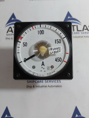 TOYO KEIKI SeVF-11 AMPERE METER 0-450A