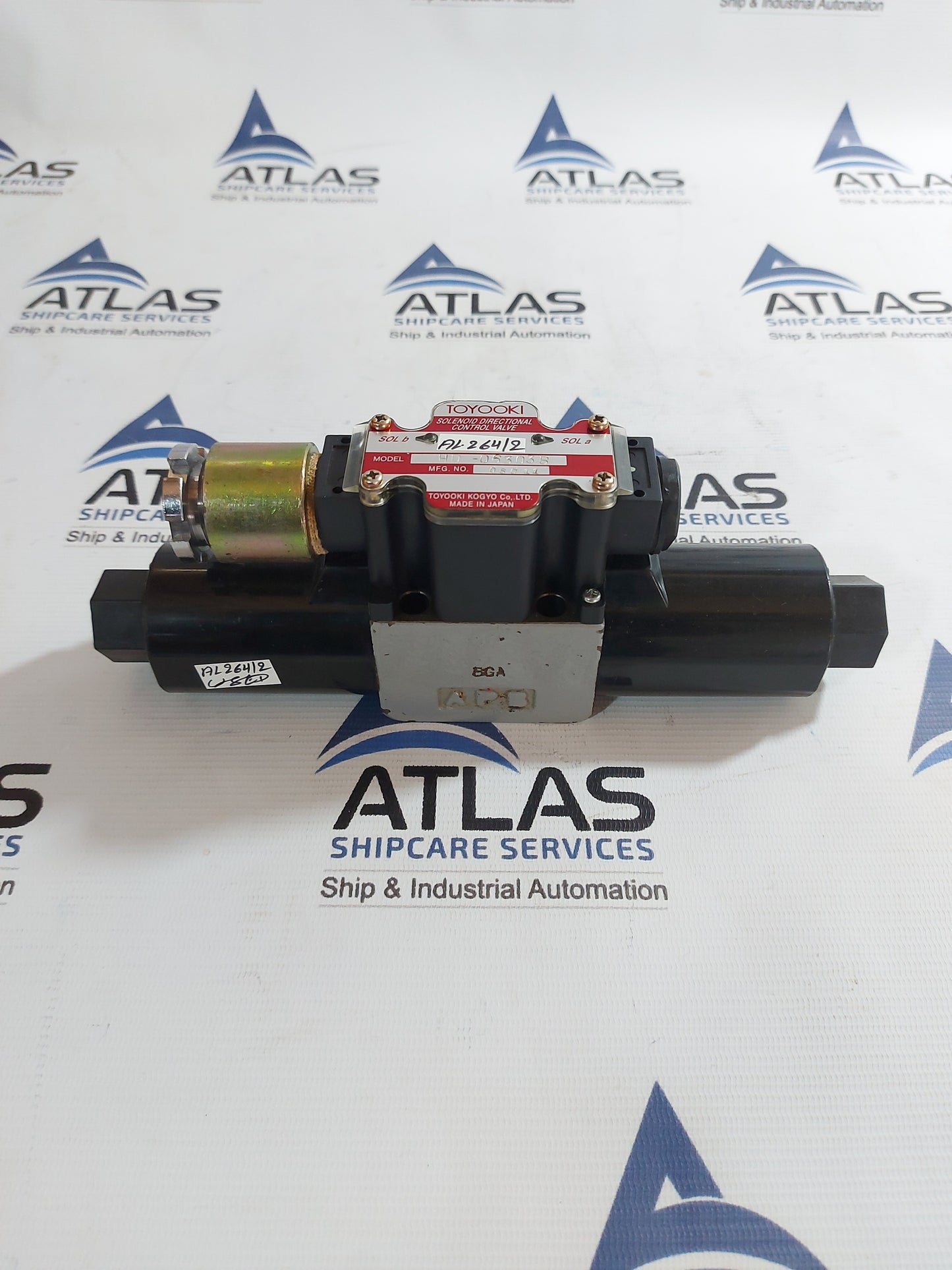 TOYOOKI KOGYO HD-06303B SOLENOID DIRECTIONAL CONTROL VALVE
