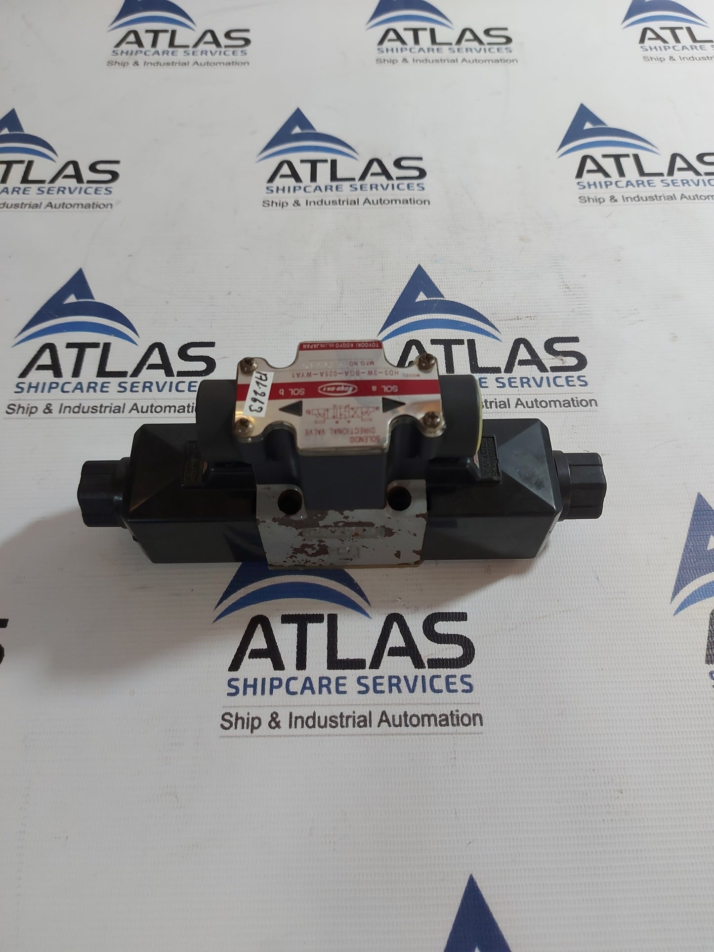 TOYOOKI KOGYO HD3-3W-BGA-025A-WY1A SOLENOID DIRECTIONAL VALVE