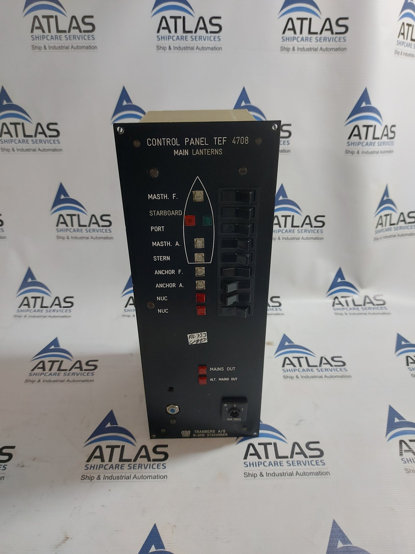TRANBERG TEF 4708 CONTROL PANEL