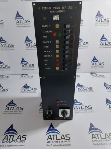 TRANBERG TEF 4708 CONTROL PANEL