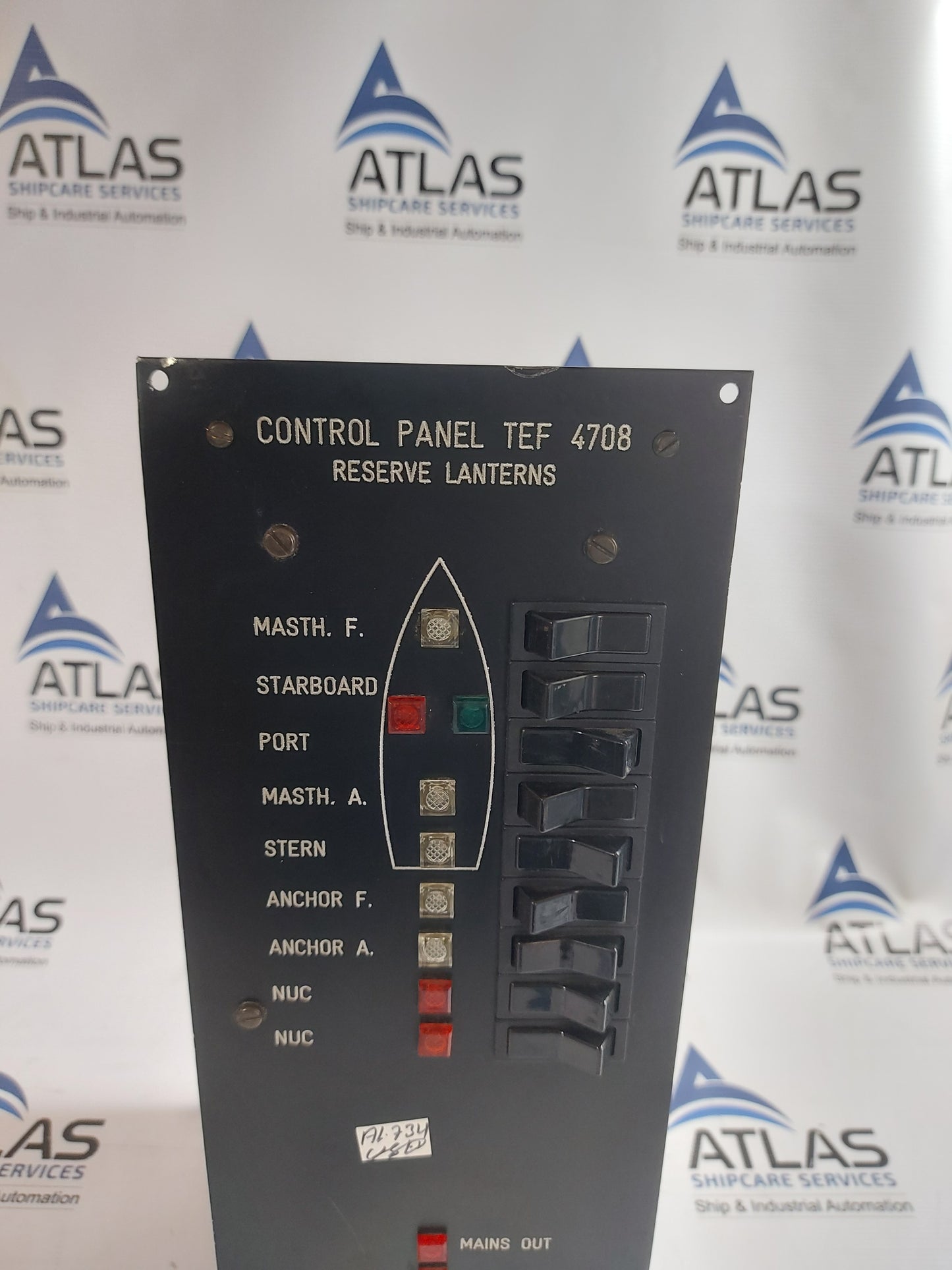 TRANBERG TEF 4708 CONTROL PANEL