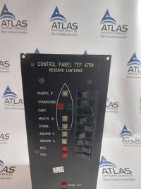 TRANBERG TEF 4708 CONTROL PANEL
