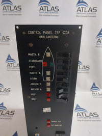 TRANBERG TEF 4708 CONTROL PANEL