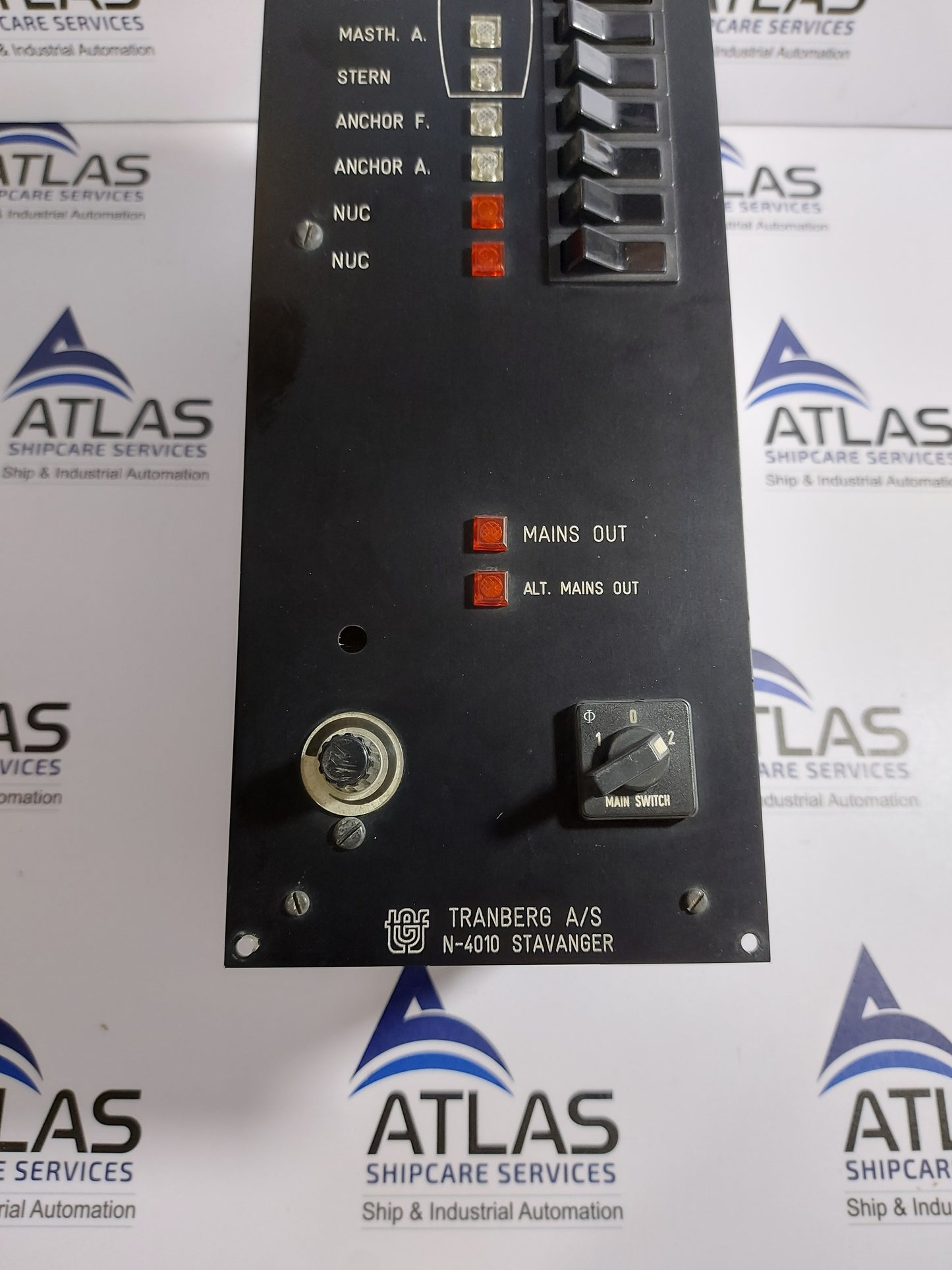 TRANBERG TEF 4708 CONTROL PANEL