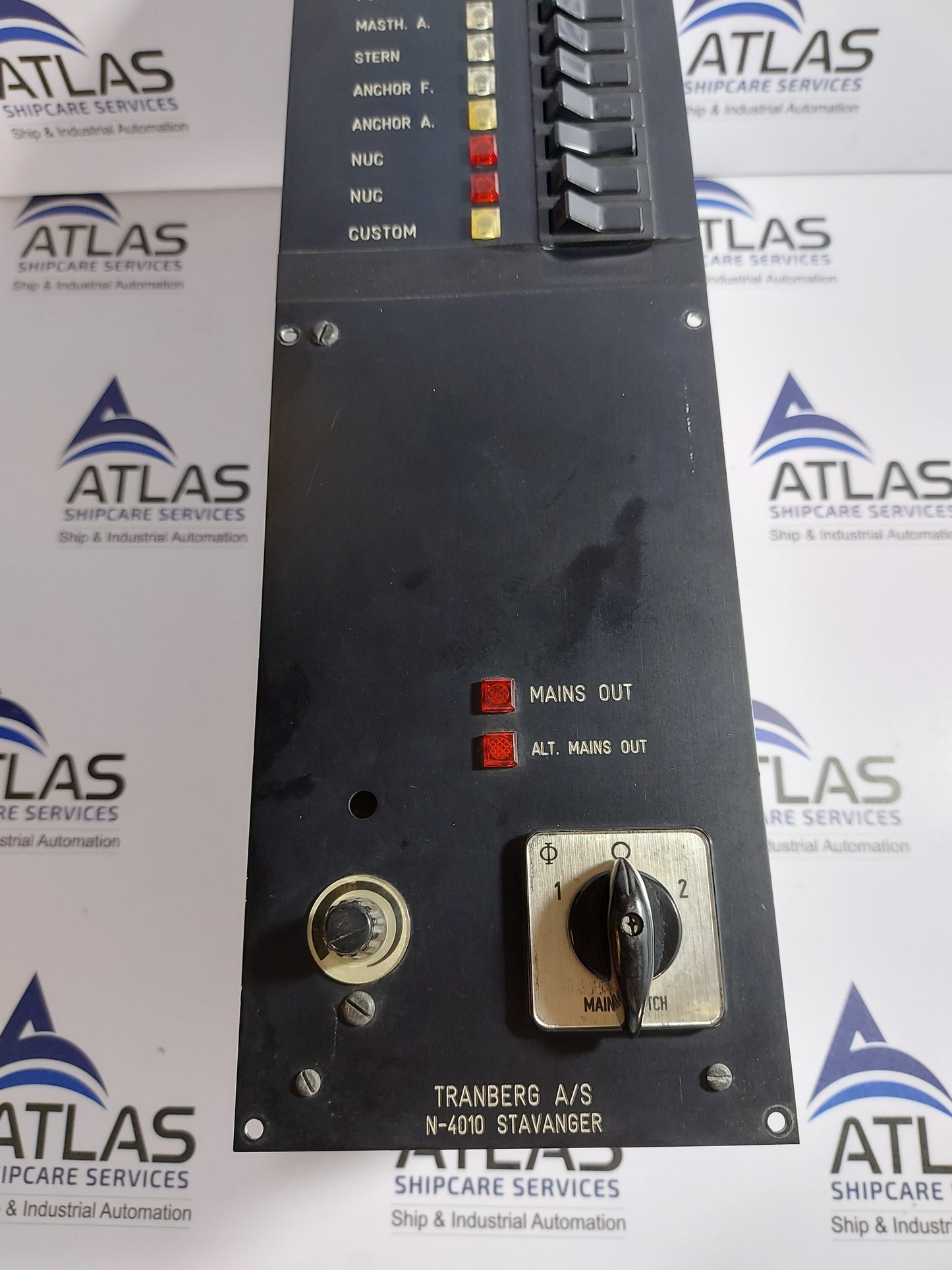 TRANBERG TEF 4708 CONTROL PANEL