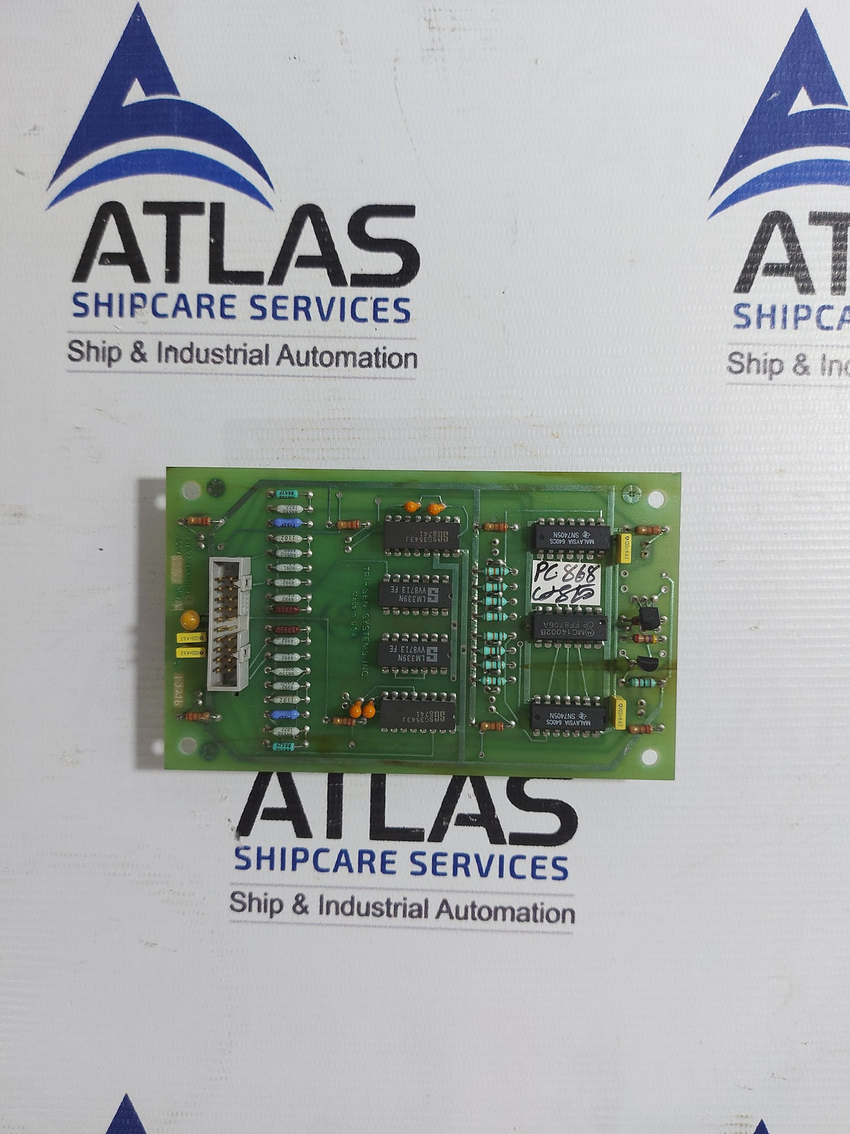 TRI-SEN 82-783 POWER SUPPLY MONITOR PC BOARD