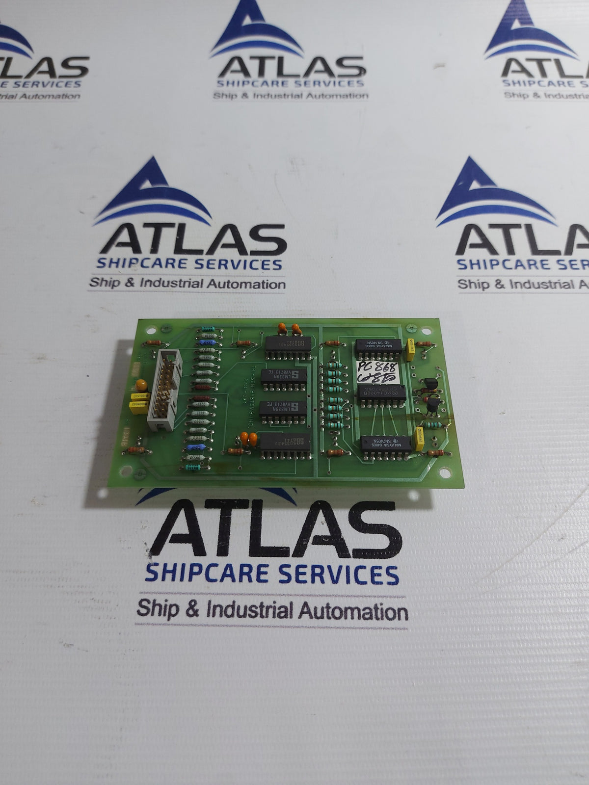 TRI-SEN 82-783 POWER SUPPLY MONITOR PC BOARD