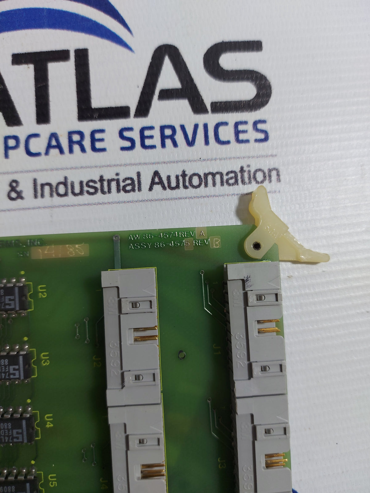 TRI-SEN SYSTEMS AW 86-4574 TURBINE CONTROL MODULE PCB CARD