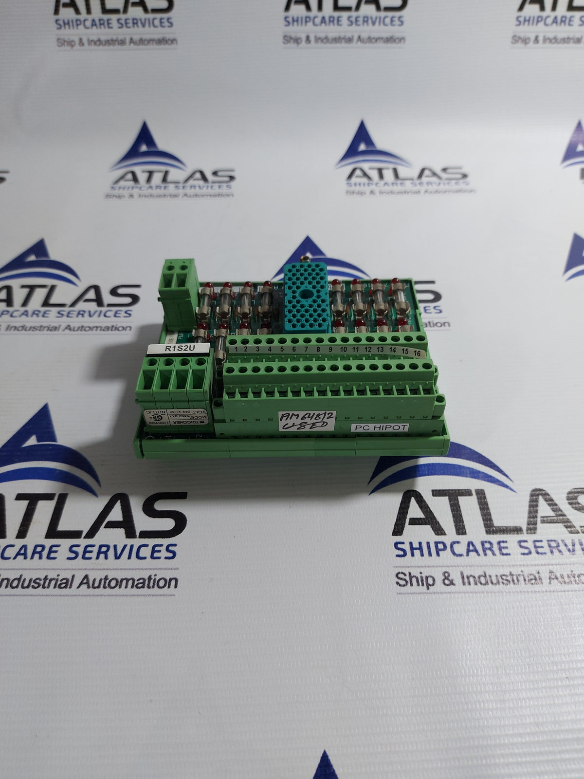 TRICONEX 7400165-380 TERMINAL BOARD REV A1