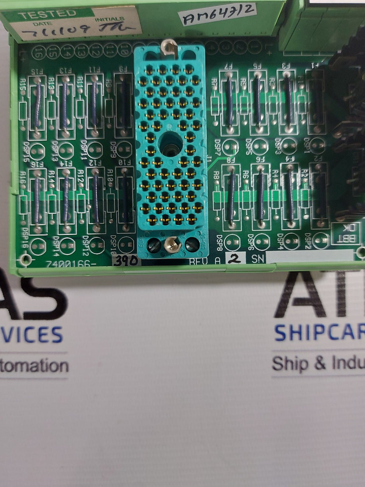 TRICONEX 7400166-390 TERMINATION BOARD REV A2