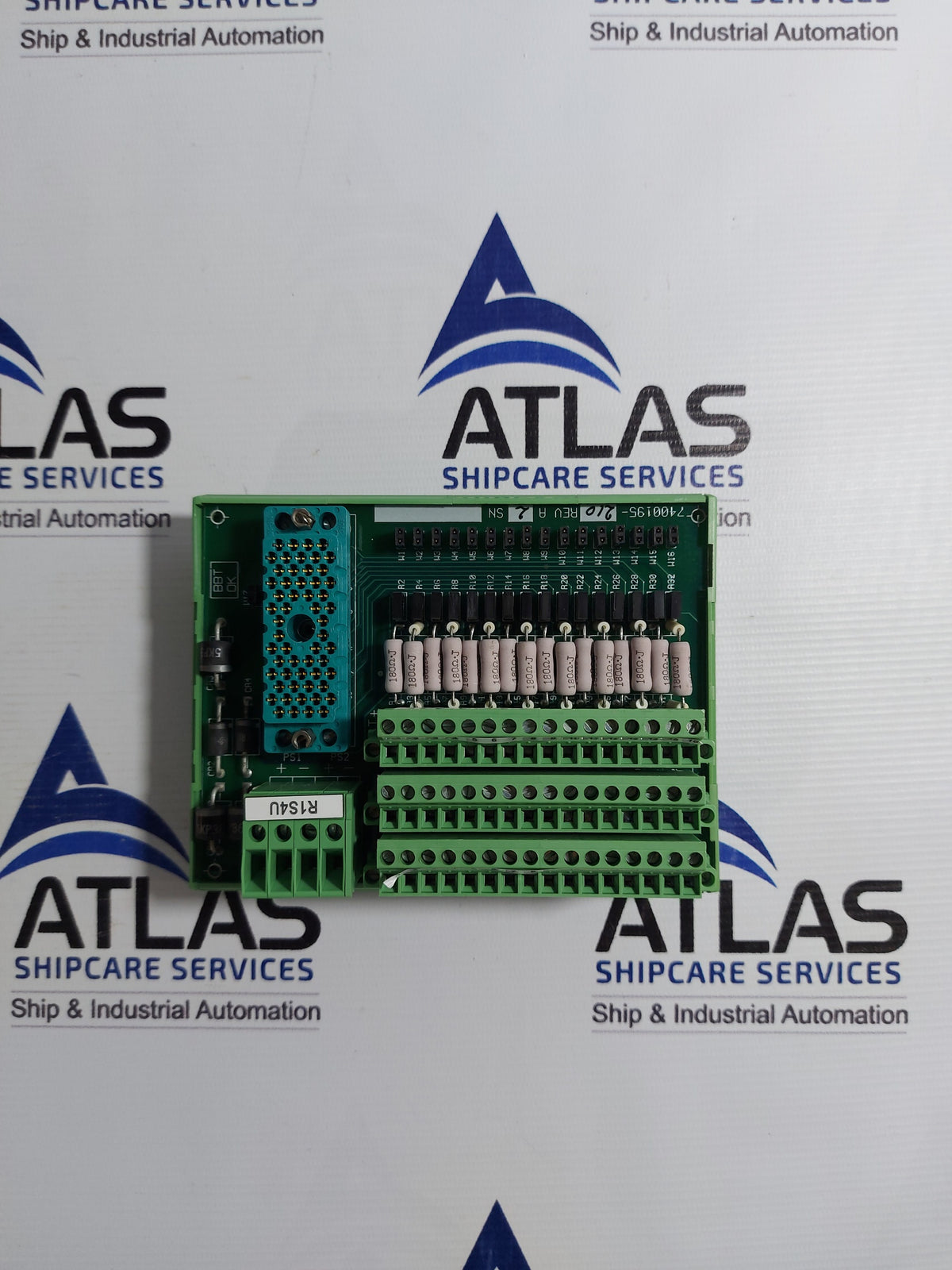 TRICONEX 7400195-210 TERMINAL BOARD REV.A2