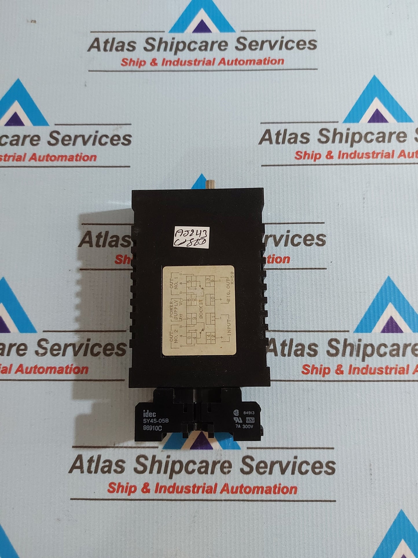 TSURUGA ELECTRIC 2421D-2-29-H0-T0-A DETECT RELAY WITH IDEC SY4S-05B SOCKET