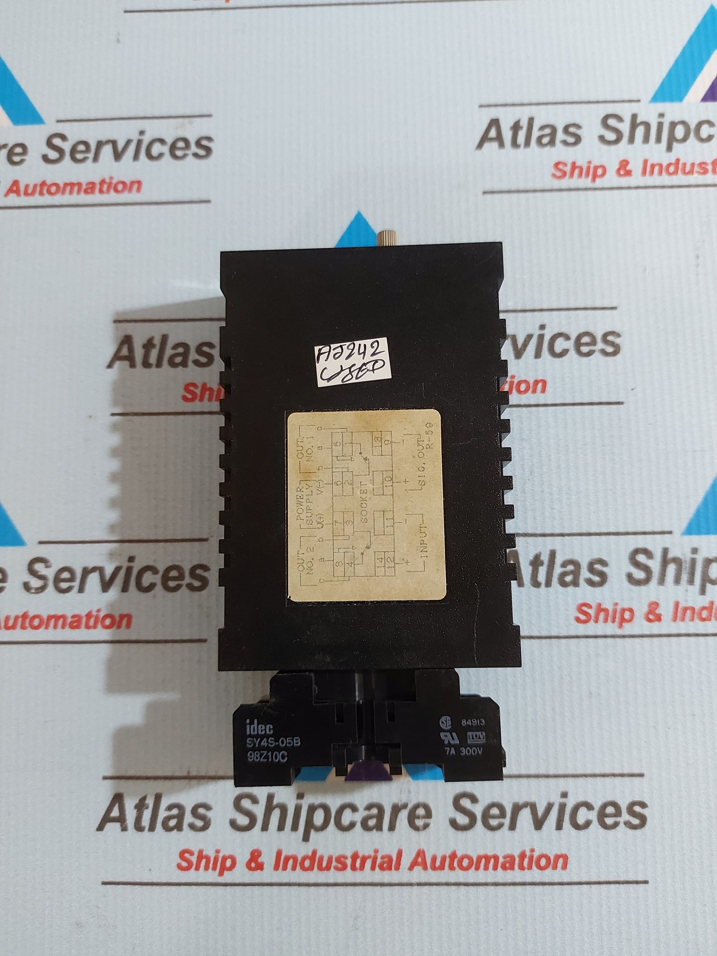 TSURUGA ELECTRIC 2421S-2-29-H0-T0-9 DETEC RELAY WITH IDEC SY4S-05B SOCKET