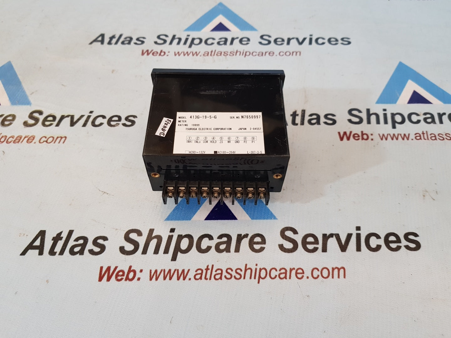 TSURUGA ELECTRIC 413G-19-5-G DIGITAL METER RELAY