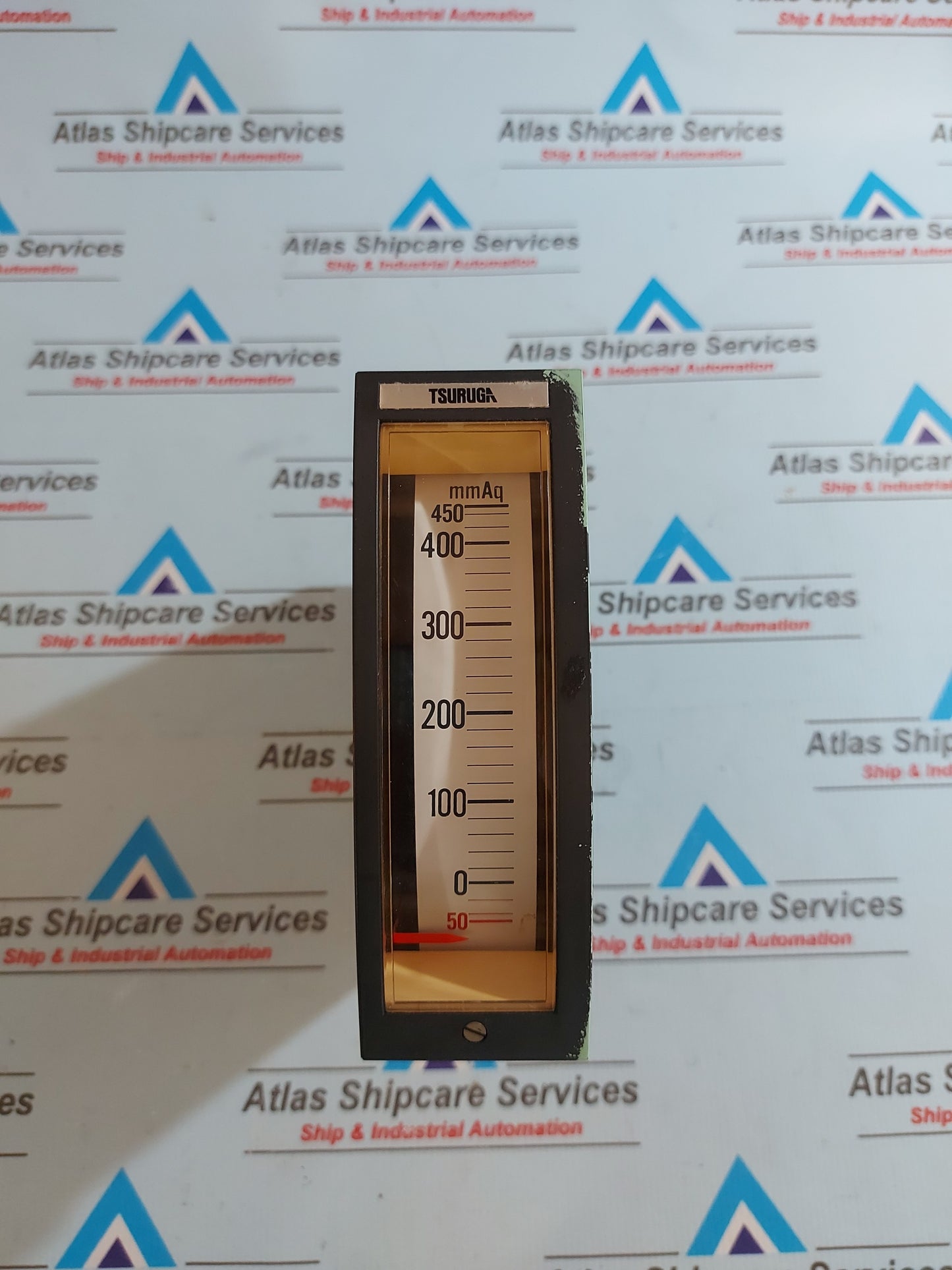 TSURUGA ELECTRIC TME-152 ANALOG RELAY METER 0 ~ 450 mmAq