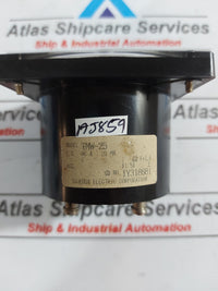 TSURUGA ELECTRIC TMW-25 AMPERAGE PANEL METER 0-15 MPa
