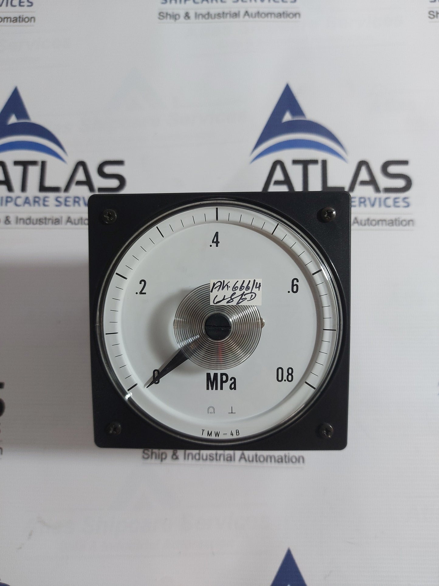 TSURUGA ELECTRIC TMW-4B PRESSURE INDICATOR 0-0.8 MPa