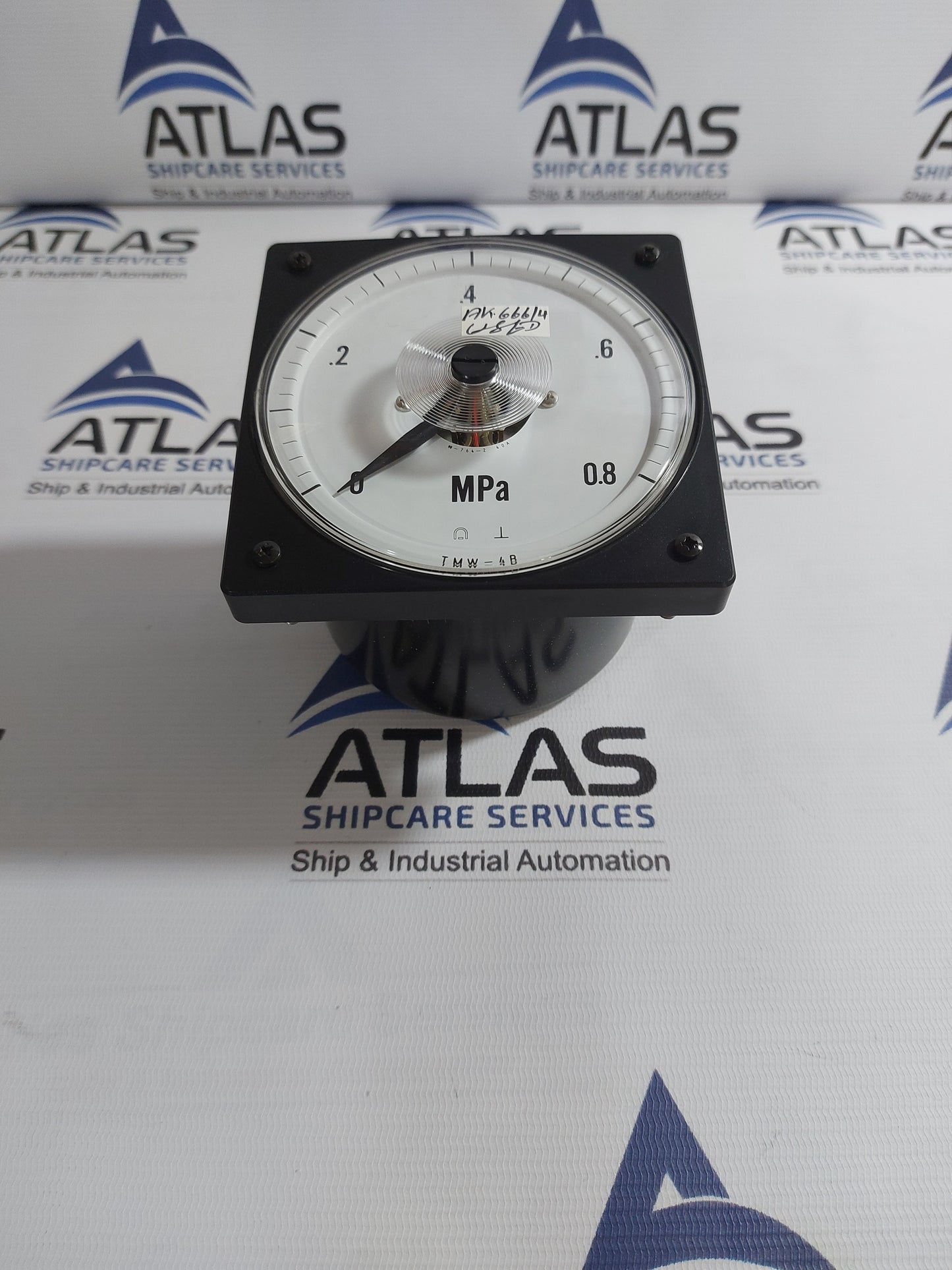TSURUGA ELECTRIC TMW-4B PRESSURE INDICATOR 0-0.8 MPa