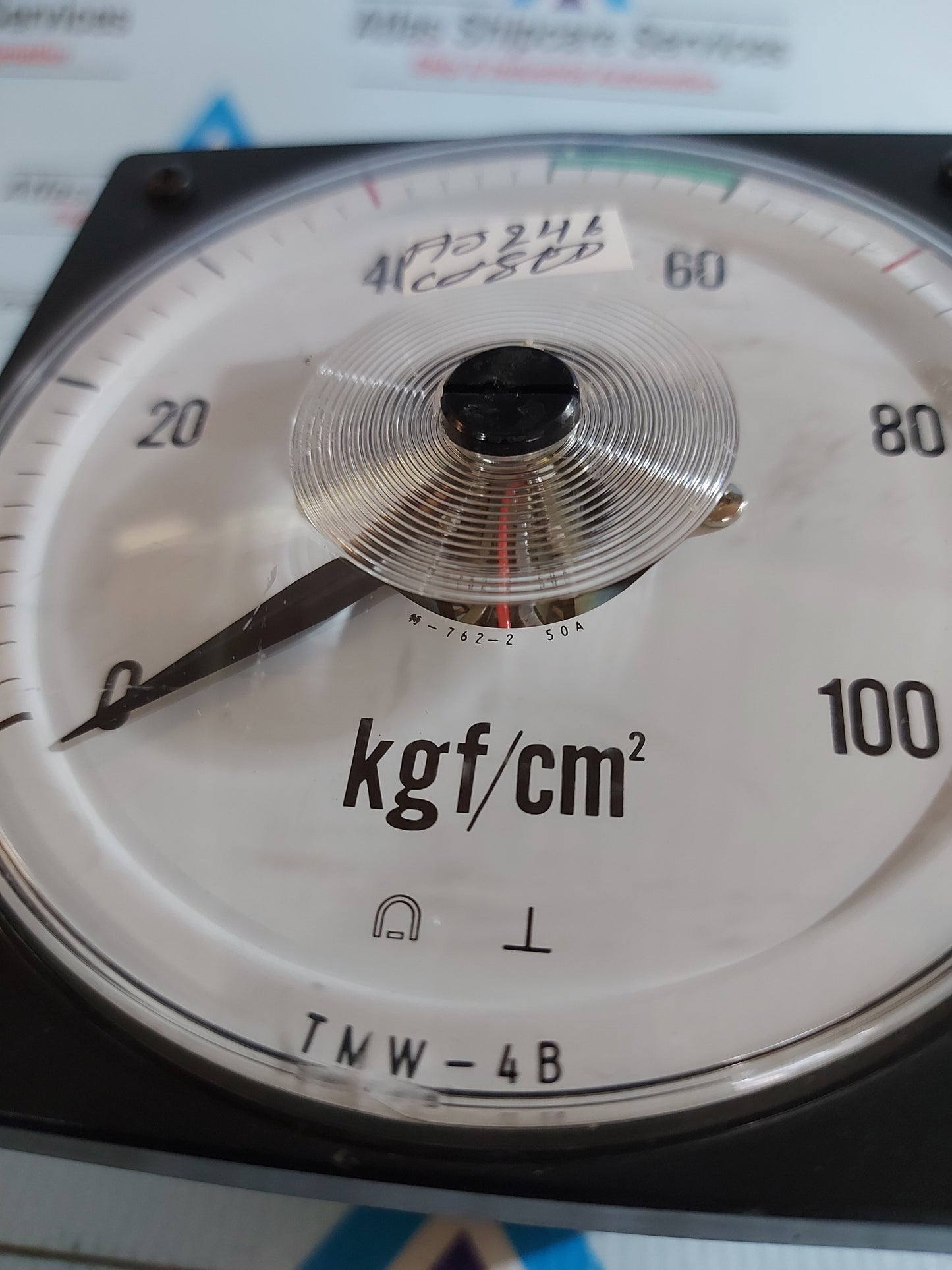 TSURUGA ELECTRIC TMW-4B PRESSURE INDICATOR 0-100 Kgf/cm2