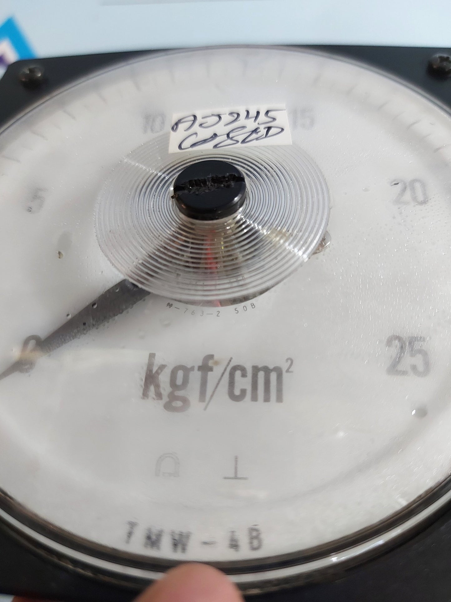 TSURUGA ELECTRIC TMW-4B PRESSURE INDICATOR 0-25 Kgf/cm2