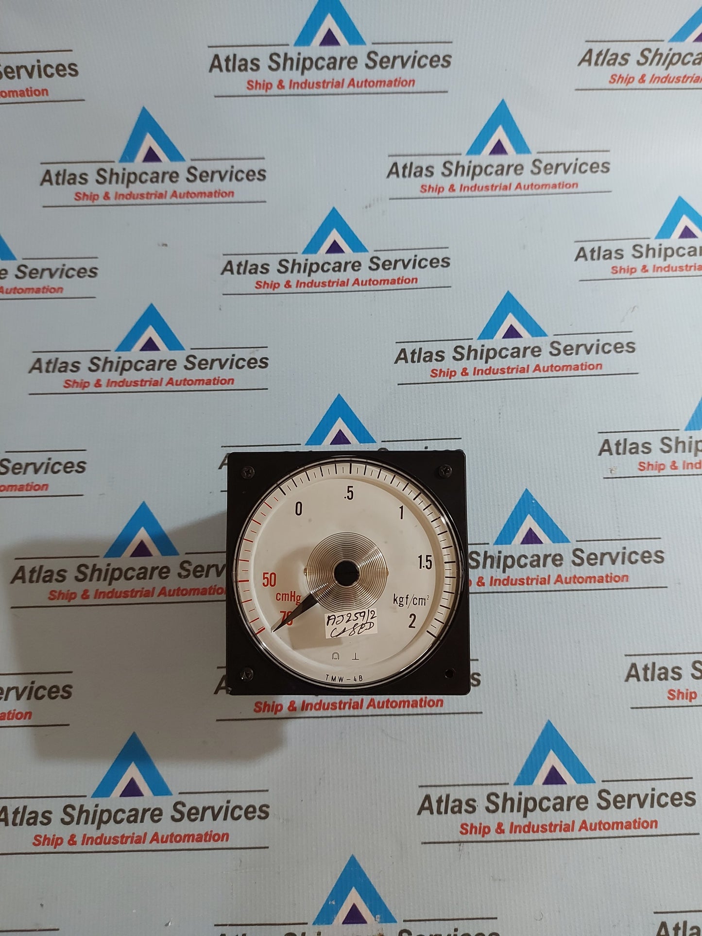 TSURUGA ELECTRIC TMW-4B PRESSURE INDICATOR cmHg 76-0-2 Kgf/cm2