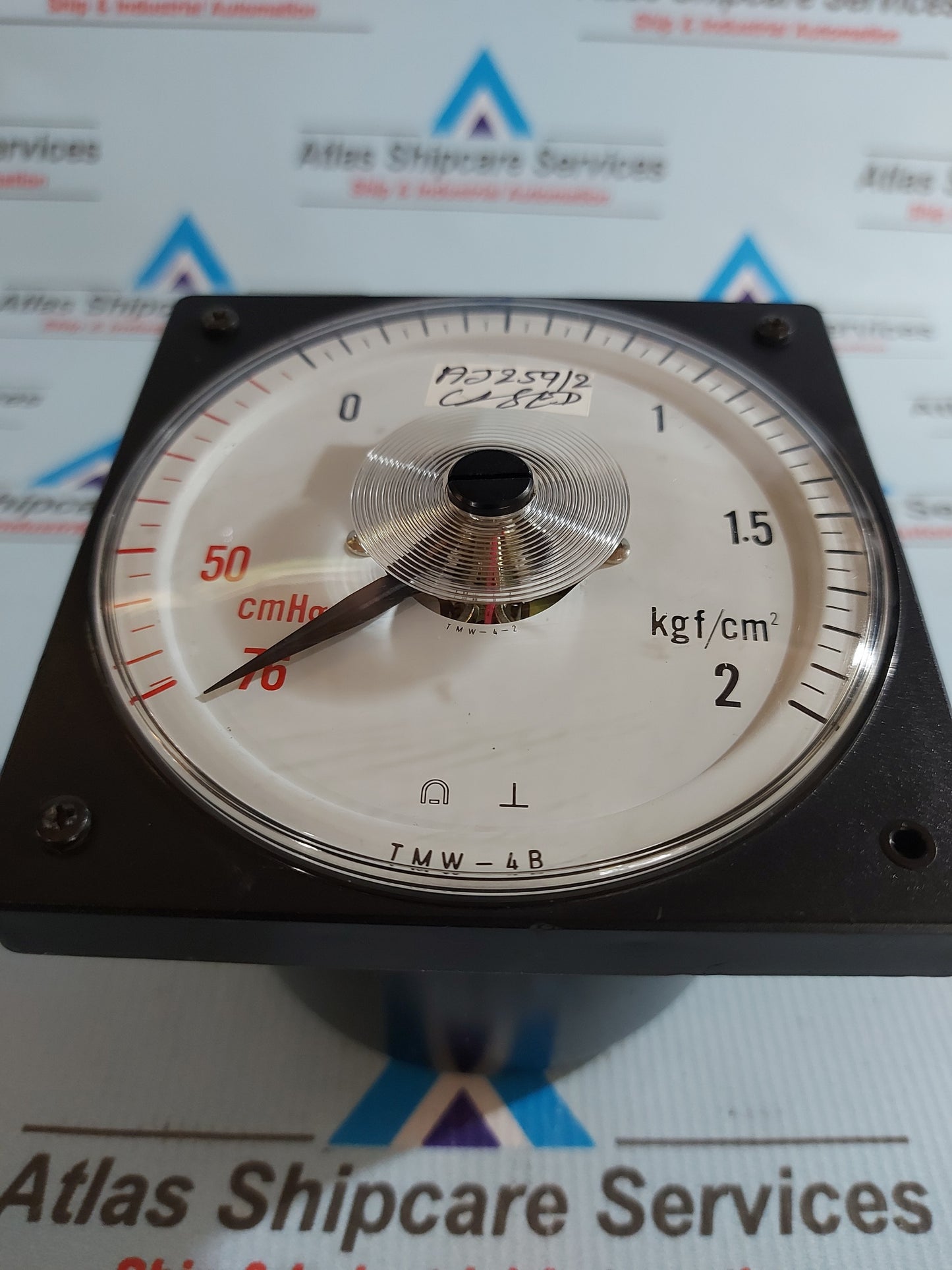 TSURUGA ELECTRIC TMW-4B PRESSURE INDICATOR cmHg 76-0-2 Kgf/cm2