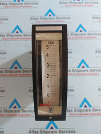 TSURUGA ELECTRIC YME-152V-4XX2 PANEL METER -1~0~5 Bar
